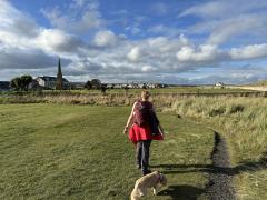 Walking into Amble